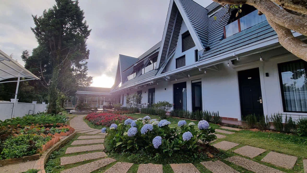 Khu vườn và không gian chung LaRita Stay