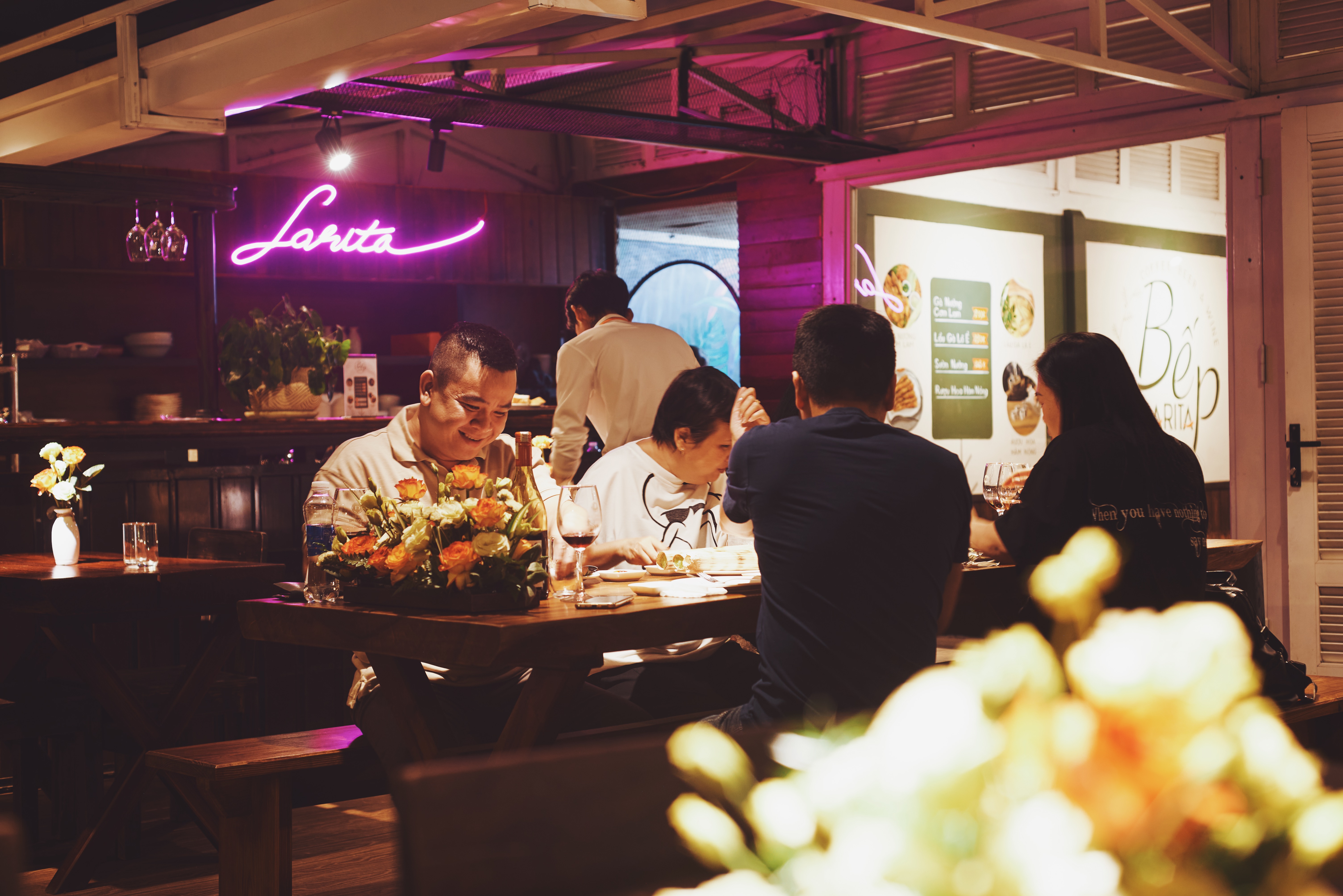 Không gian BBQ và ẩm thực tại LaRita Stay Đà Lạt